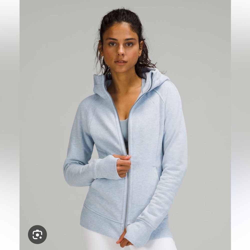 EUC Lululemon full zip scuba hoodie, size 10